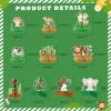 10 PCS Wild One Honeycomb Centerpieces Birthday Decorations for Boys and Girls Safari Centerpieces for Tables 3D Double Side Baby Shower Jungle Animals Party Decorations view 2