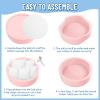 Foam Ball Pit for Toddlers, Large Baby Ball Pit for Babies with Soft Memory Sponge, Indoor Outdoor Baby Playpen, Kids Play Ball Pool, Gift Toys for Infants Boys and Girls (Pink, NO Balls) view 3
