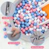 Wilwolfer Foam Ball Pit for Toddlers with 100 Balls, Large Baby Ball Pit for Babies with Soft Memory Sponge, Indoor Outdoor Baby Playpen, Kids Play Ball Pool, Gift Toys for Infants Boys and Girls view 4
