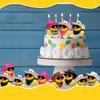 24 Sets Disco Cowboy Rubber Ducks with Scarf Hat and Sunglasses Mini Bath Duck Toys for Birthday Swimming Party Gift Favor Decorations view 4