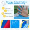 BOUNTECH Inflatable Water Slide, Kids Water Park Jump Bouncy Castle with Slide, Splash Pool, Water Slides Inflatables for Kids, Blow up Backyard Party Outdoor Water Slide Bounce House with Blower view 4