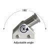 Mini Desktop Cannon Model Set Replica Collectible Desktop Decoration Stainless Steel Silver view 3