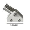 Mini Desktop Cannon Model Set Replica Collectible Desktop Decoration Stainless Steel Silver view 4
