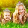 Lenwen 24 Pcs Princess Dress up Accessories Crown Tiara and Wand Set Include 12 Pcs Princess Wand and 12 Pcs Plastic Crown Kids Tiara for Little Girls Kids Toddler Costume Party Cosplay Gifts, Pink view 4