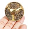 Hexahedral Spinning Metal Fidget Toy for Adults, Stress & Anxiety Relief - ADHD & Autism Sensory Toy (Small) view 1