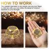 Hexahedral Spinning Metal Fidget Toy for Adults, Stress & Anxiety Relief - ADHD & Autism Sensory Toy (Small) view 3