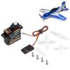 RC Digital Servo, ES9051 4.1g Digital Micro Servo with Plastic Gears for 3D F3P RC Airplane - 0.8kg Torque, 0.09s / 60 Speed, 4-5.5V Voltage view 2
