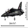 COBI Armed Forces BAE Hawk T1 Plane view 4