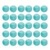 30PCS Fun Dice Set, 16MM Plastic 6 Sided Round Corners Dice Cubes, Polyhedral Dice Set, DIY Puzzle Round Corner for Classroom Teaching, Board Games, Dices Game, Parties (Light Blue) view 1