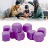 30PCS Fun Dice Set, 16MM Plastic 6 Sided Round Corners Dice Cubes, Polyhedral Dice Set, DIY Puzzle Round Corner for Classroom Teaching, Board Games, Dices Game, Parties () view 3