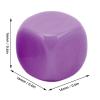 30PCS Fun Dice Set, 16MM Plastic 6 Sided Round Corners Dice Cubes, Polyhedral Dice Set, DIY Puzzle Round Corner for Classroom Teaching, Board Games, Dices Game, Parties () view 4