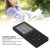 MP4 Music Player 1.8 Inch LCD Digital Music Player, Ultra Thin MP3 MP4 Player Support 32GMemory Card Portable Digital Music Player Video for Sports Travel (Black) view 3