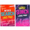 Game Party 4 Pocket Size Word Search Books for Adults - Bundle with 4 Travel Size Word Hunt Puzzle Books Plus Pens and Magnifier (Over 600 Word Find Puzzles) view 3