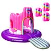 SWIMLINE Giant Inflatable Unicorn Castle Pool Float For Kids And Adults Size| Floating Kingdom Raft Lounger Combo With Gate Shield Windows & Accessories For Pools Lakes Beach | Fits Up To 4 People view 1