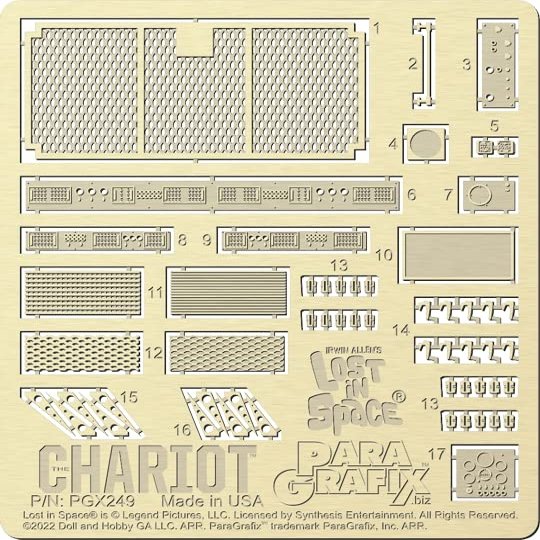 Lost in Space - Photoetch Set for Doll & Hobbys 1/35 Scale Chariot (PGX249)