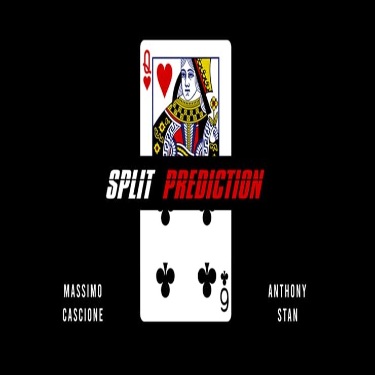 MJM Split Prediction Red (Gimmicks and Online Instructions) by Massimo Cascione & Anthony Stan - Trick