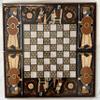 Very Beautiful Chess Khatam Backgammon Hand Made Wooden Backgammon view 1