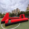 40ft x 20ft Outdoor Inflatable Soccer Field Inflatable Football & Soccer Pitch Court for School Playground/Family/Team Games(No Blower Included) view 1