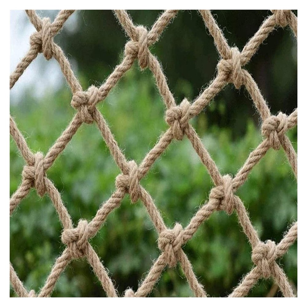 HAPPLiGNLY 10cm Mesh Fence, Children Protection Safety Rope Net, Balcony Protective Safety Nets, Decorative Mesh Garden Playground Net Rope Netting (Size : 3 * 5M)