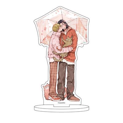 A3 Rokuto Rui 12 Koga Roku & Takanashi Rui [Illustration Illustration] Character Acrylic Figure