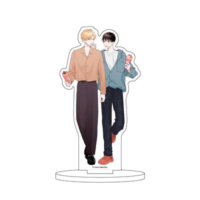 A3 Remember Only My Kisses 09 Nao Kujo & Kirosei Yukisada [Illustration Illustration] Character Acrylic Figure