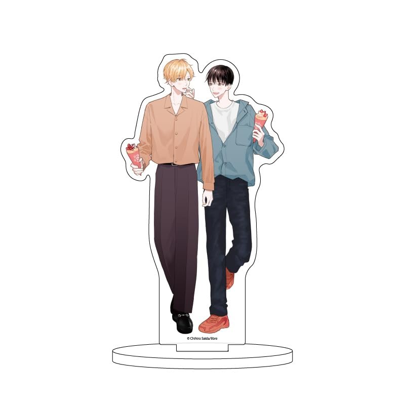 A3 Remember Only My Kisses 09 Nao Kujo & Kirosei Yukisada [Illustration Illustration] Character Acrylic Figure