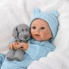 The Ashton-Drake Galleries Sherry Rawn So Truly Real Aiden, My Snuggle Pup Vinyl Baby Doll and Plush Dog Set, Poseable Doll with RealTouch Vinyl Skin, Hand-Rooted Hair, Weighted Body view 3