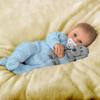 The Ashton-Drake Galleries Sherry Rawn So Truly Real Aiden, My Snuggle Pup Vinyl Baby Doll and Plush Dog Set, Poseable Doll with RealTouch Vinyl Skin, Hand-Rooted Hair, Weighted Body view 4