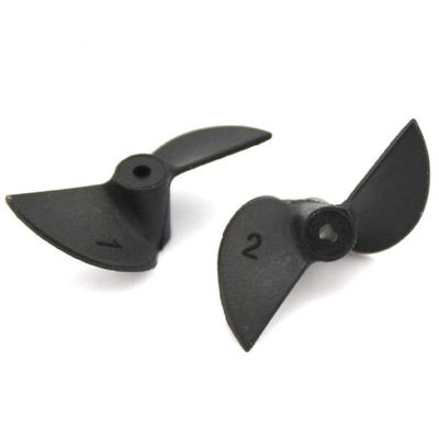 10 Pairs RC Boat Propellers 2-Blade 2x30mm Nylon Props for 2mm Shaft RC Model Ship