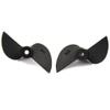 10 Pairs RC Boat Propellers 2-Blade 2x30mm Nylon Props for 2mm Shaft RC Model Ship view 2