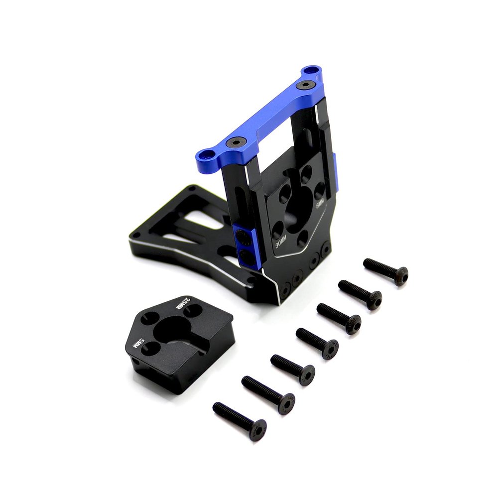 Mesimsple Alloy Xmaxx Motor Mount 7760 for 1/5 X-Maxx 6S & X Maxx 8S & 1/6 XRT 8S Truck Upgrades Black