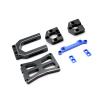 Mesimsple Alloy Xmaxx Motor Mount 7760 for 1/5 X-Maxx 6S & X Maxx 8S & 1/6 XRT 8S Truck Upgrades Black view 4