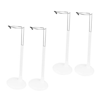 Yardenfun Doll Support Frame Action Figure Holder Girl Dolls Metal Brackets 4pcs Girl Stand Stands for 18 Inch s Holder Frame Figure Display Holder Base Child