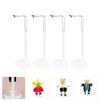 Yardenfun Doll Support Frame Action Figure Holder Girl Dolls Metal Brackets 4pcs Girl Stand Stands for 18 Inch s Holder Frame Figure Display Holder Base Child view 3