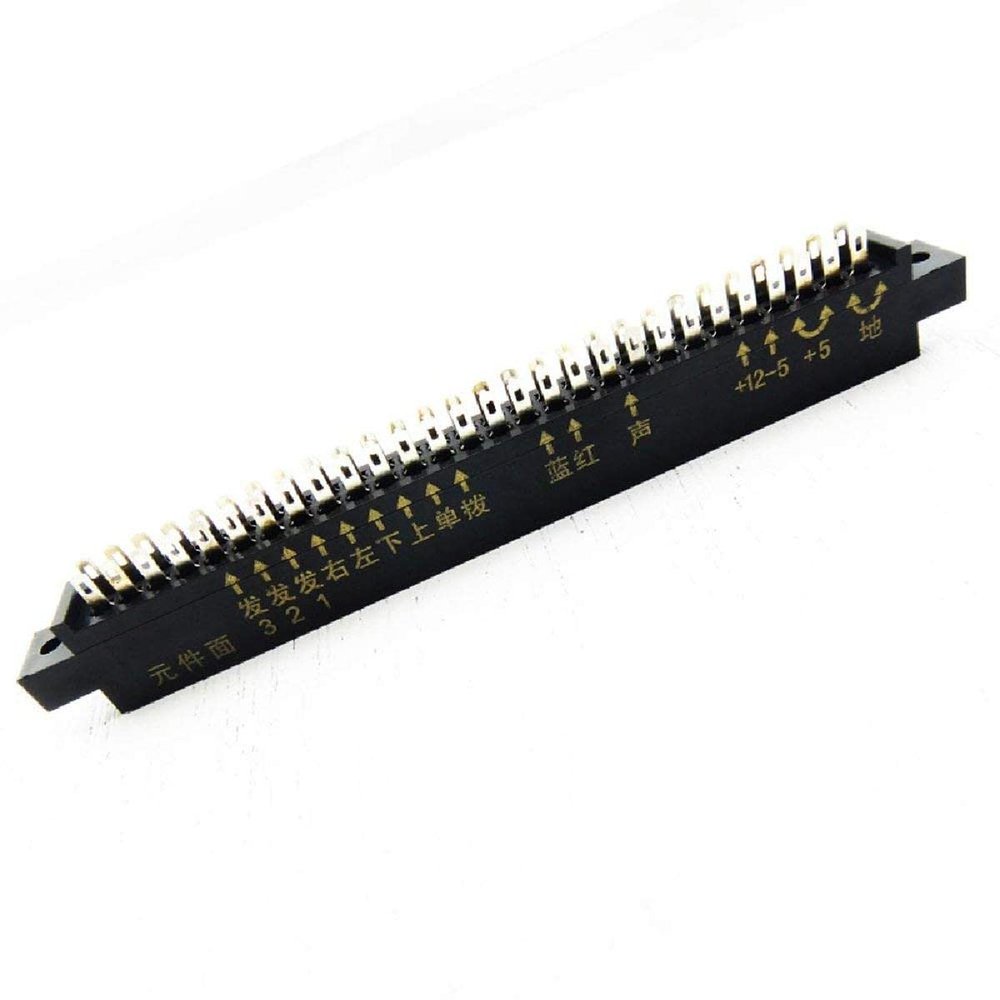 NATEFEMIN DIY Kit 28 Pin Female Connector Video Game Parts Arcade Machine Connection Converter Game Accessory