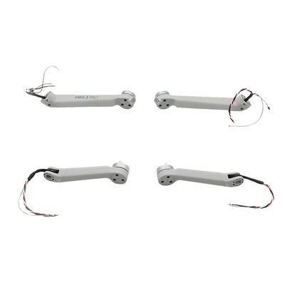 YANHAO [Drone Parts] Original Body Shells and Motor Arms Upper Shell Middle Frame Bottom Cover Left/Right Front/Rear Arm for DJI Mavic Mini 3 Pro [Easy Installation] (Color : 1 Set Motor Arms)