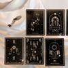 Terra Soleil Dreamspell  Tarot Deck | 78 Black Tarot Cards, Oracle Beginner's Complete Card Deck, Witch Divination Tools view 2
