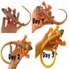 1 Jumbo Grow a Lizard in Water - Add Water and it Grows up to 19" - Reptile Lover Gift - Fun Critter Toy Bath Fun Science Expanding Novelty Magic Absorbent Polymer Toy (Random Color) view 2
