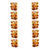10pcs Tiger Balloons for Year Birthday Party Decorations Animal Pattern Balloons for Festive Atmosphere for Celebrations view 1