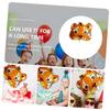 10pcs Tiger Balloons for Year Birthday Party Decorations Animal Pattern Balloons for Festive Atmosphere for Celebrations view 3