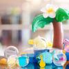 COHEALI Translucent Small Round Capsules: 200pcs 1.1 inch Vending Machine Capsules Empty Plastic Gumball Machine Containers for Easter Basket Birthday Gifts Pinata Stuffers DIY Craft Supplies view 3