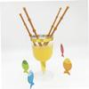 Tofficu 36pcs Mini Fishing Pole Cake Toppers Fishing Theme Party Decorations for Birthdays Cocktails Creative for Fun Celebrations view 4