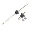 RiToEasysports Replacement Front and Rear Differential, Stainless Steel Metal Front Rear Differential Gear Spare Parts for WLtoys 12428 12427 RC Car view 1