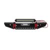 1 Set Metal Black Front Bumper with LED Light 1/10 RC for Axial SCX10 & SCX10 II 90046 for TRX4 Accessory Part view 3