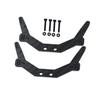 Carbon Fiber Chassis Side Panels for Axial 1/24 AX24 XC-1 4WS Crawler Brushed RTR AXI00003 Upgrades - Black view 1