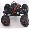 Carbon Fiber Chassis Side Panels for Axial 1/24 AX24 XC-1 4WS Crawler Brushed RTR AXI00003 Upgrades - Black view 3
