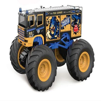 1:18 Big Wheel Racing Fire Truck with Lights & Sounds
