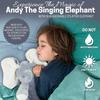 13MARCH Andy The Elephant - Musical Peek-a-Boo Elephant Toy - Interactive Stuffed Baby Animal with Moving Ears for Baby - Hide and Seek Fun - Elephant Plush Baby Toy view 4