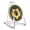 LuluCircle Acrylic Coin Display Stands, Challenge Coins Holders, Mini Easel Holders, Display Stand for Sports Cards, Casino Chips, Poker Guards, Greeting Cards, Challenge Medallions, AA Coins 2.1 view 2