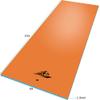15 x 6 FT Floating Water Mat Foam Pad Lake Floats Lily Pad, 3-Layer XPE Water Pad with Storage Straps for Adults Outdoor Water Activities view 2